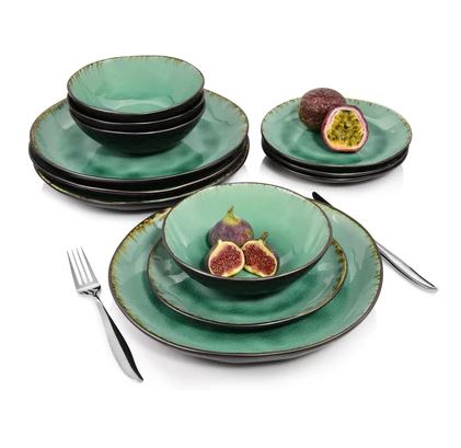 Bild zu Sänger Palm Beach Dinner Service 12-teilig für 64,83€ (VG: 96,05€) oder Sänger Palm Beach Servierplattenset 11-tlg. für 52,45 (VG: 77,70€)