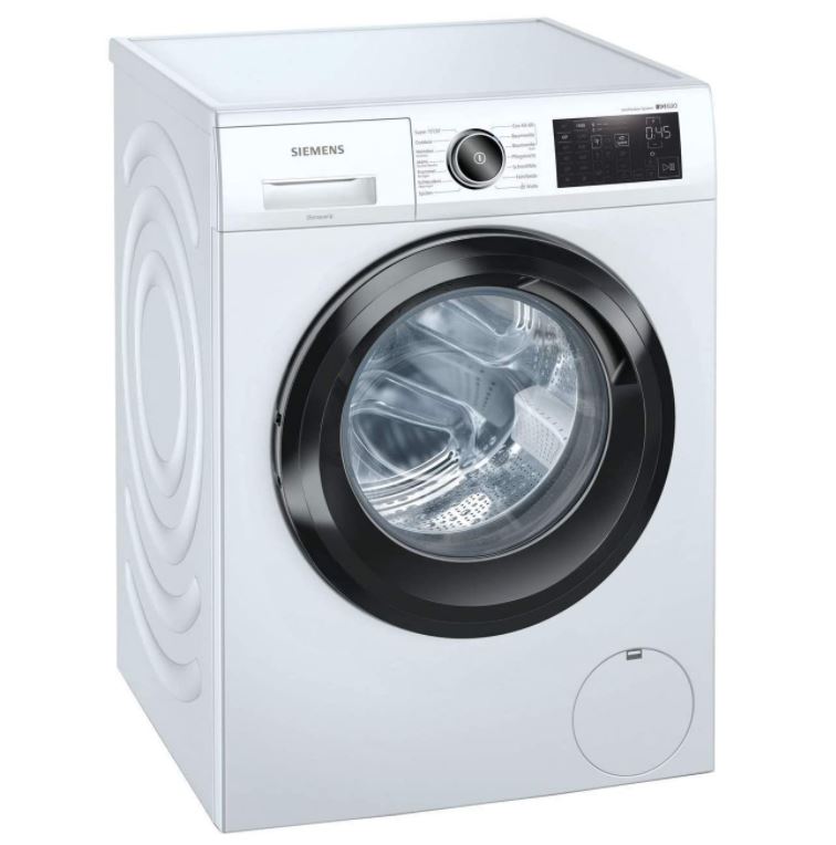 Bild zu Siemens WM14URFCB iQ500 Waschmaschine (9kg, 1400 U/min, varioSpeed Funktion, Nachlegefunktion) für 424€ (VG: 495€)