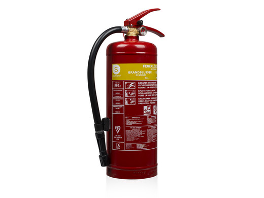 Bild zu 3 Liter Feuerlöscher Smartwares SB3 für 25,90€ (Vergleich: 31,99€)