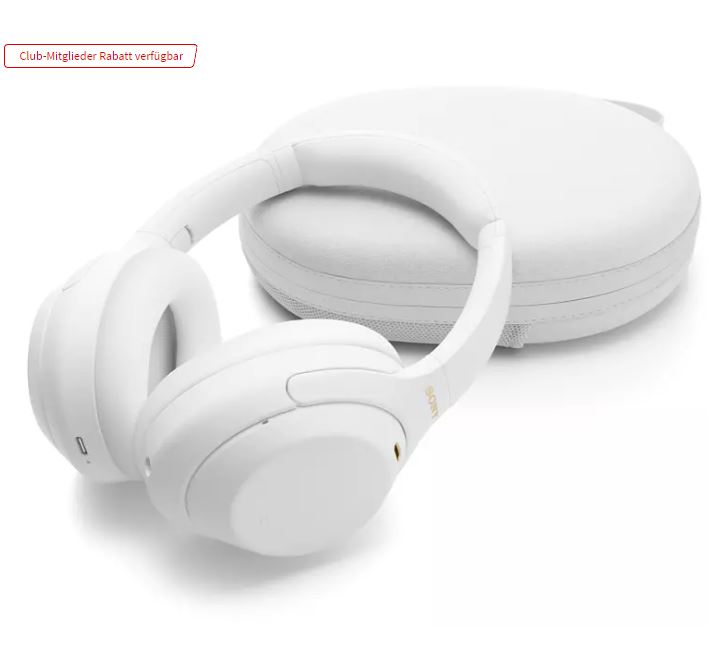 Bild zu SONY WH-1000XM4 Noise Cancelling, Over-ear Kopfhörer Bluetooth Weiß (Limited Edition) ab 252,65€ (VG: 379€)