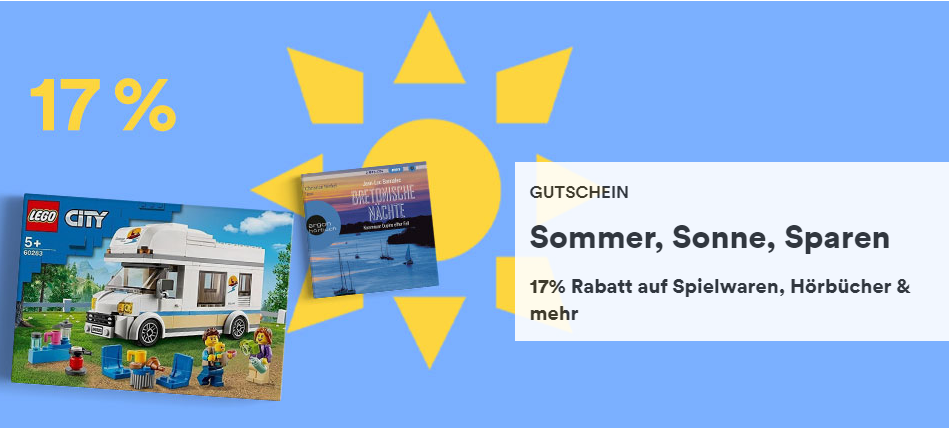 Bild zu Thalia: 17% Rabatt auf Spielwaren, Hörbücher und mehr