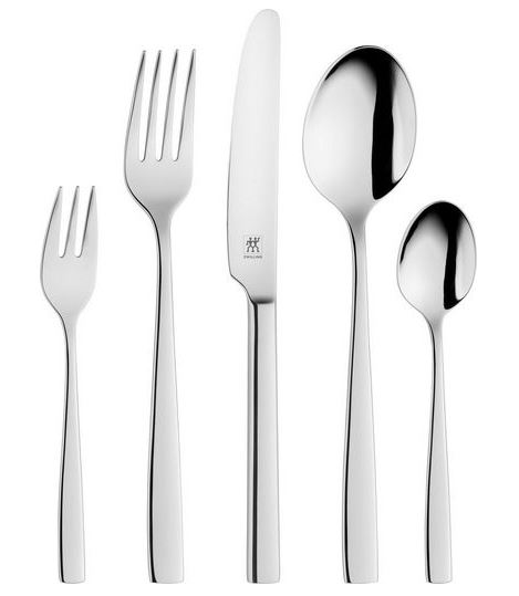 Bild zu ZWILLING Besteck-Set Roseland (60-tlg., Für 12 Personen, 18/10 Edelstahl, Hochglanz poliert) für 102,99€ (VG: 158,79€)