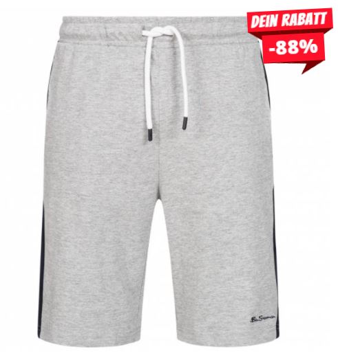 Bild zu [nur heute] Ben Sherman Herren Sweat Shorts in Grau (Gr.: S – XL)  für 9,50 (VG: 18,99€)