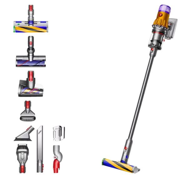 Bild zu DYSON V12 Slim Absolute Akkusauger mit Stiel und Zubehör ab 493,36€ (VG: 544,45€)