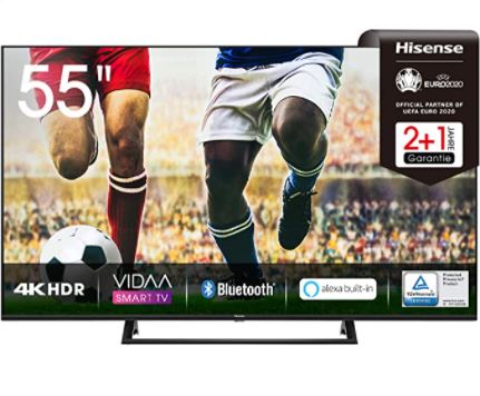 Bild zu Hisense 55AE7200F 4K/UHD LED Fernseher 55 Zoll für 380€ (VG: 443,99€)