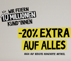 Bild zu [nur noch heute] AboutYou: 20% Rabatt auf Alles