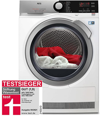 Bild zu AEG T9DE79685 Wärmepumpentrockner (8 kg, A+++) für 676,95€ inkl. Speditionslieferung (VG: 839,98€)