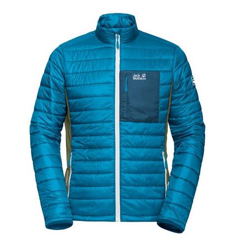 Bild zu Jack Wolfskin Herren Routeburn Steppjacke in Aquablau (Gr.: S (48) – XXL (58) ) für 66,94€ (VG: 86,94€)