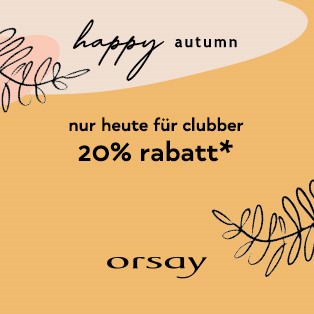 Bild zu Orsay: 20% Rabatt auf fast alle Artikel – nur für Club-Mitglieder (geht auch bei Neuanmeldung)