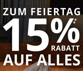 Bild zu [TOP – nur bis morgen um 10Uhr] Peek & Cloppenburg*: 15% Rabatt auf ALLES