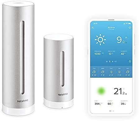 Bild zu Smarte Wetterstation Netatmo NWS01-EC mit Innen- und Außensensor für 125,54€ (Vergleich: 150,42€)