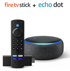 Bild zu Echo Dot (3. Generation) + Fire TV Stick (2021 Version) für 34,98€ (Vergleich: 44,97€)