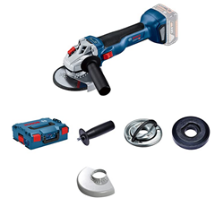 Bild zu Amazon Spanien: Bosch Professional 18V System Akku Winkelschleifer GWS 18V-10 ohne Akku für 111,45€ (VG: 134,57€)