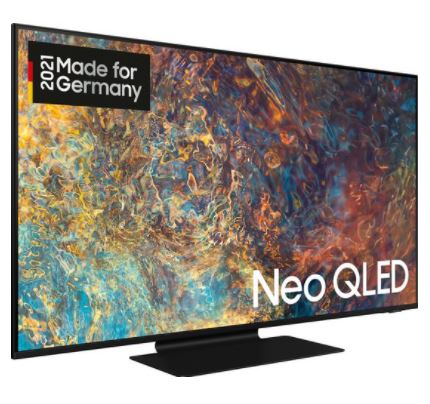 Bild zu [nur noch heute] Samsung GQ43QN90AAT QLED-Fernseher (108 cm/43 Zoll, 4K Ultra HD, Smart-TV) für 933,61€ (VG: 1099€)