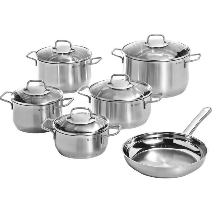 Bild zu WMF Brilliant Kochgeschirr-Set 6-teilig + Deckel ab 93,94 (VG: 172,95€)