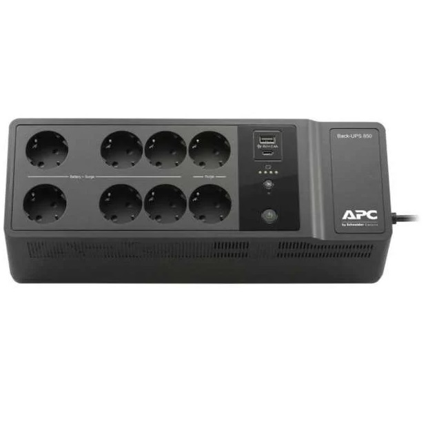 Bild zu 8-fache unterbrechungsfreie Stromversorgung APC BE850G2 Back-UPS 850VA für 79,90€ (Vergleich: 116,48€)