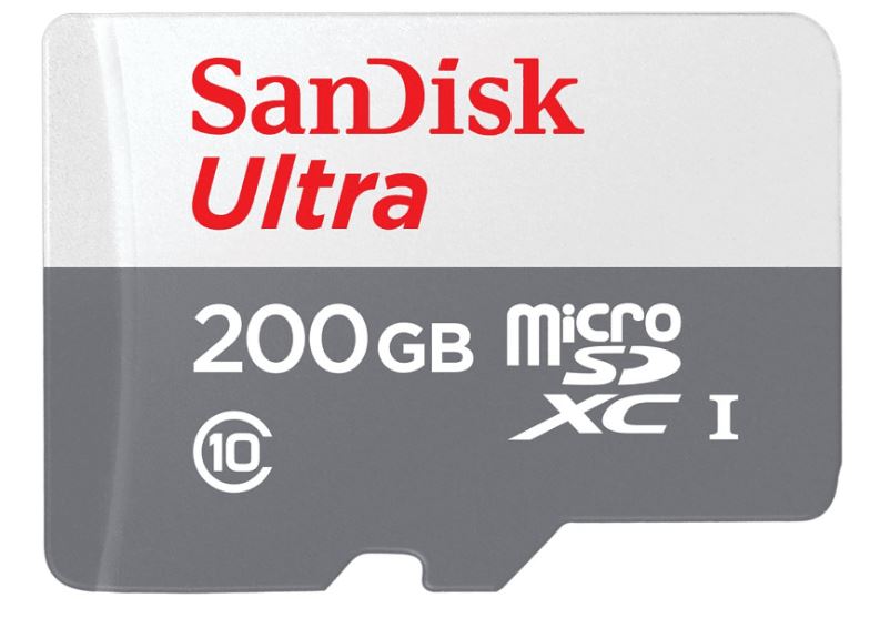 Bild zu SANDISK Ultra, Micro-SDXC Speicherkarte, 200 GB für 19,99€ (VG: 25,99€)