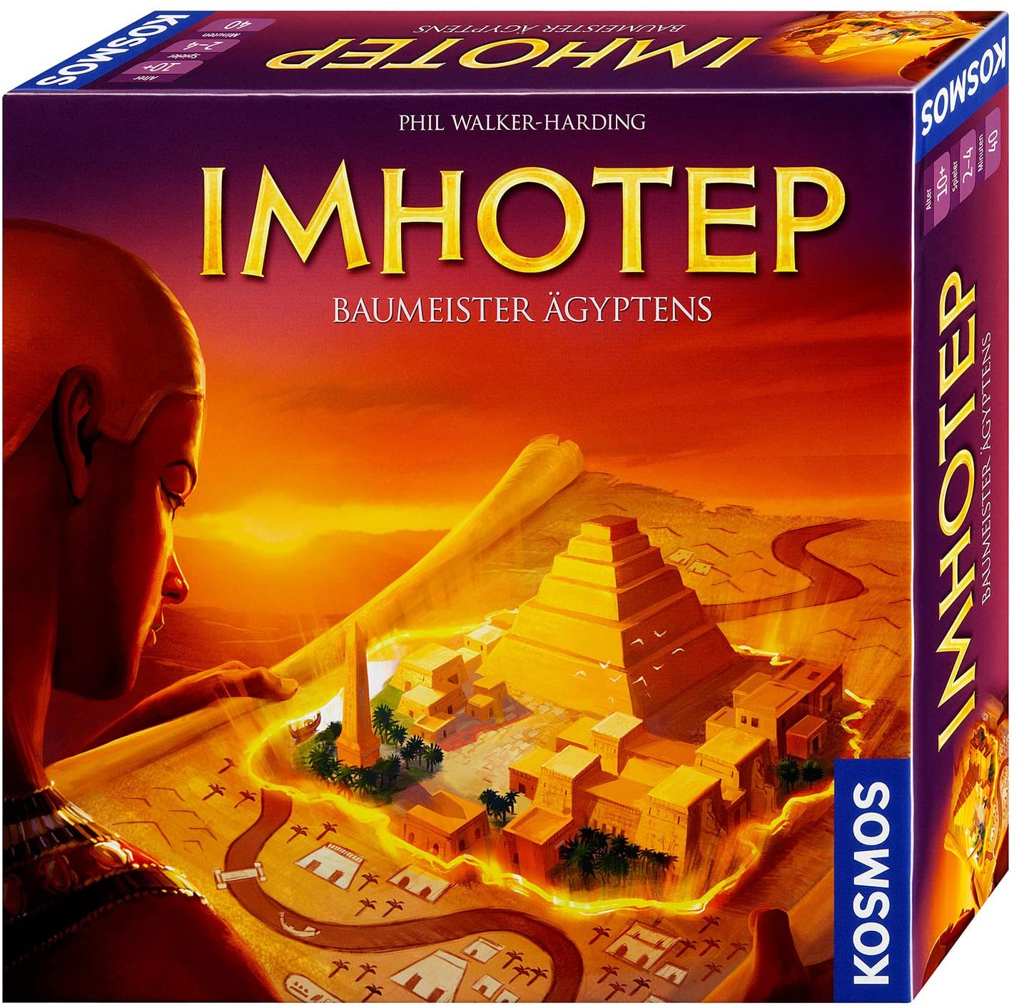 Bild zu Kosmos Strategiespiel Imhotep – Baumeister Ägyptens für 15€ (Vergleich: 30,87€)