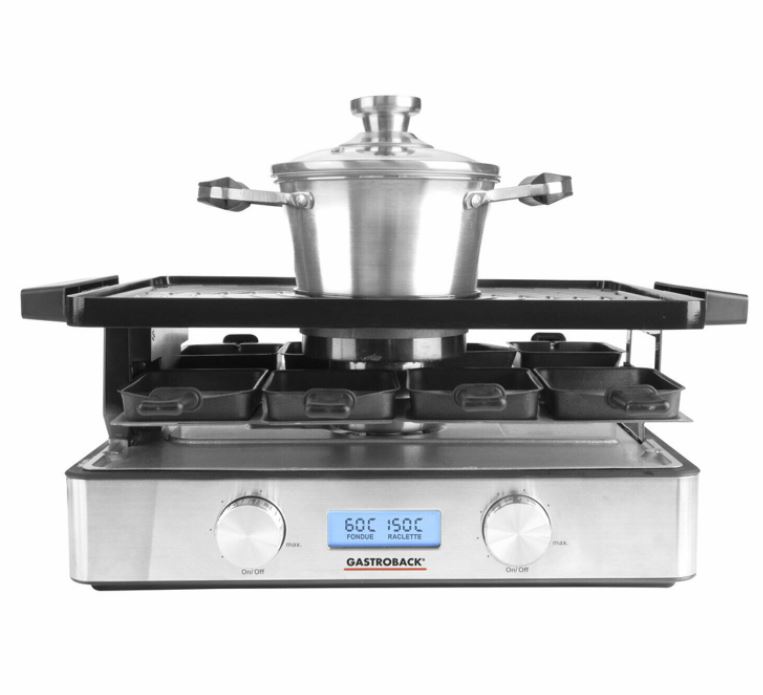 Bild zu GASTROBACK Advanced Plus 2-in-1 Raclettegrill und Fondue für 125,91€ (VG: 145,59€)