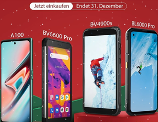 Bild zu 10% Rabatt auf den Blackview Weihnachts- und Neujahrs-Sale