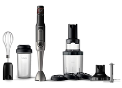 Bild zu Philips Stabmixer Viva HR2657/90 (800W, SpeedTouch, inkl. 2-in-1 ToGo Trinkflasche, Spiralschneider, Schneebesenaufsatz) für 60,99€ (VG: 75,99€)