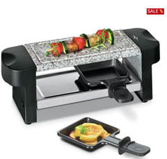 Bild zu KÜCHENPROFI Raclette Hot Stone Duo für 11,99€ zzgl. 3,95€ Versand (VG: 28,89€)