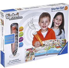 Bild zu Ravensburger tiptoi Starter-Set 00804: Stift und Bauernhof-Buch – Lernsystem für Kinder ab 4 Jahren für 31,99€