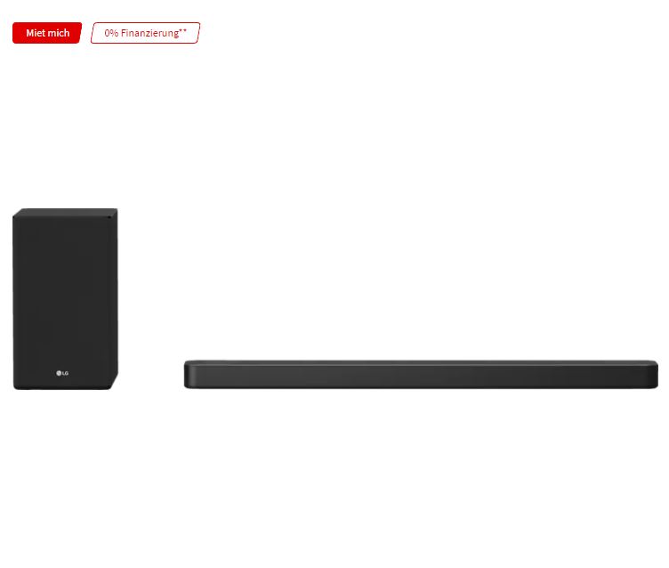 Bild zu [beendet] LG DSN8YG Dolby Atmos 3.1.2 Soundbar inkl. Subwoofer (WLAN, Bluetooth) für 379€ (VG: 449€)