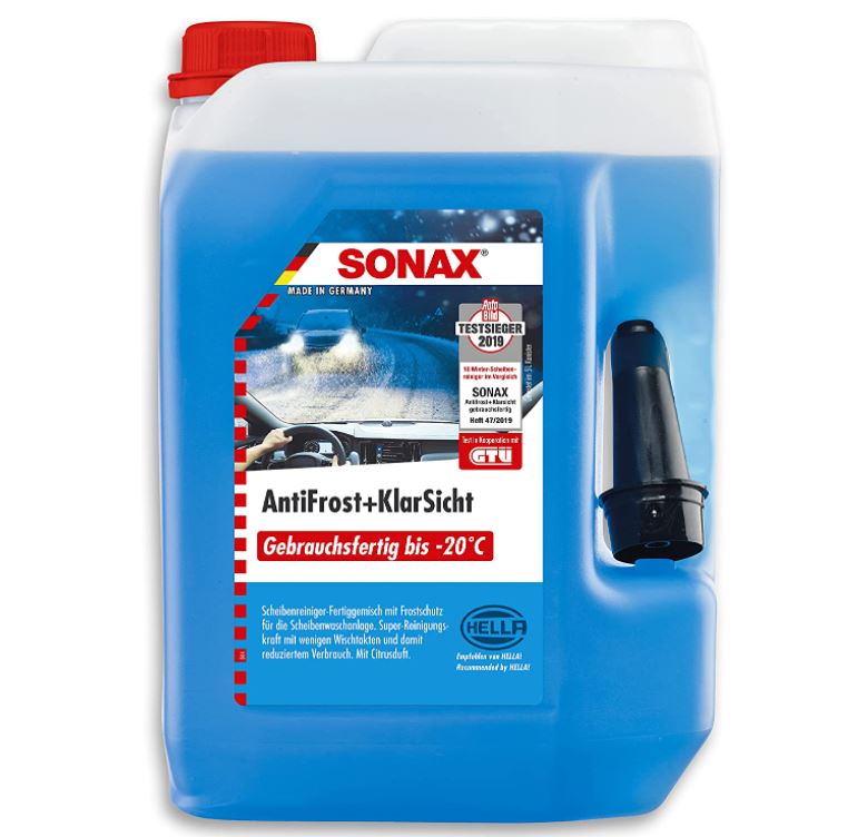 Bild zu [Prime] SONAX AntiFrost+KlarSicht Gebrauchsfertig bis -20° C (5 Liter) für 8,98€ (VG: 12,90€)