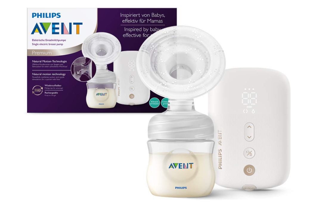 Bild zu Philips Avent elektrische Milchpumpe SCF396/11 für 133,84€ (VG: 160,98€)