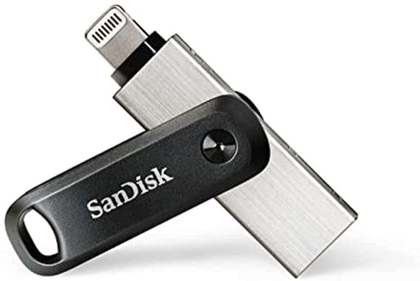 Bild zu 128 GB SanDisk Speicher-Stick iXpand Go mit Lightning Anschluss für 24,44€ (Vergleich: 37,99€)