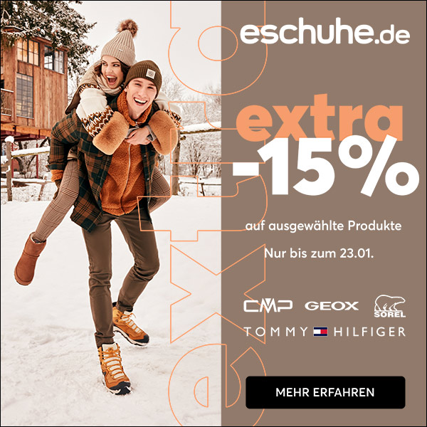 Bild zu eschuhe.de: 15% Extra-Rabatt auf viele ausgewählte Produkte, so z. B.: Trekkingschuh Merrell Sprint 2.0 J561999 für 80,75€ (Vergleich: 95€)