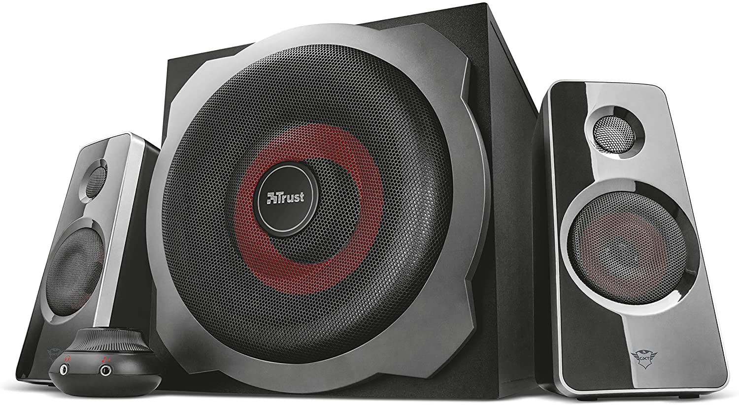 Bild zu 2.1 Gaming Lautsprechersystem mit Subwoofer Trust Gaming GXT 38 für 35,99€ (Vergleich: 59,76€)