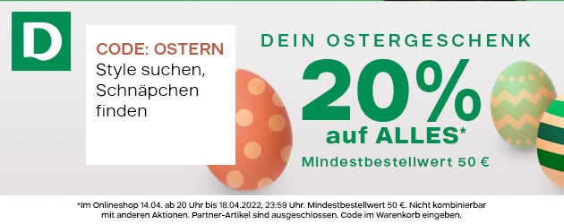 Bild zu Deichmann: 20% Rabatt auf (fast) alle Artikel im Shop