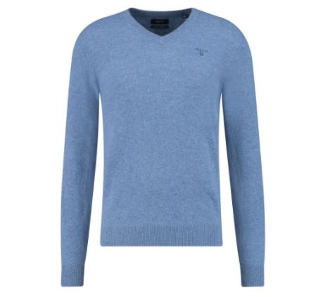 Bild zu Gant Herrenwollpullover mit V-Ausschnitt in 5 Farben (Gr.: M – 3XL) für je 41,72€ (VG: 56,94€)