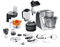 Bild zu BOSCH MUM59S81DE Home Professional Küchenmaschine Silber/Anthrazit (3,9 Liter, 1000 Watt) für 349€ (Vergleich: 469,99€) – Nur für Member