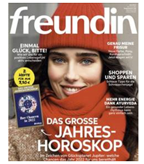 Bild zu Schnupperabo für 6 Monate (12 Ausgaben) “freundin” für 43,20€ + 45€ Amazon Gutschein – Kündigung notwendig