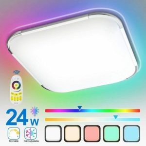 LED deckenlampe panel rgb