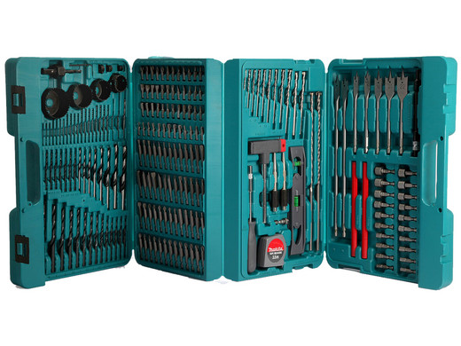 Bild zu 216-teiliges Bohrer- & Bit-Set Makita P-44046 für 55,90€ (Vergleich: 68,93€)