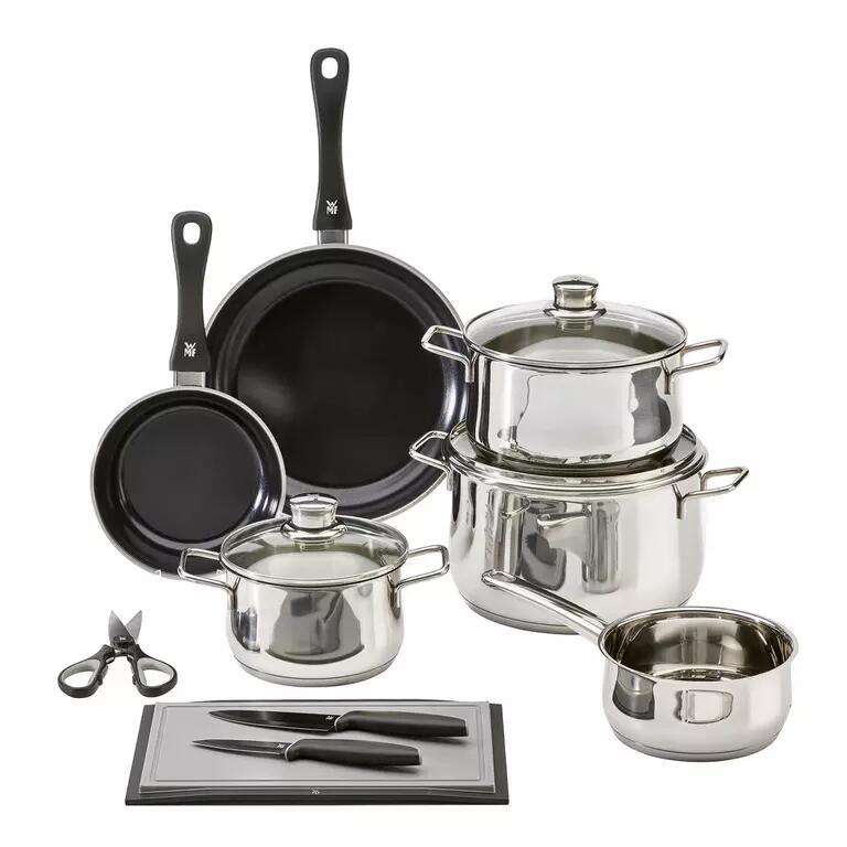 Bild zu 10-teiliges Kochtopf-Set WMF Diadem für 143,85€ (Vergleich: 240,07€)