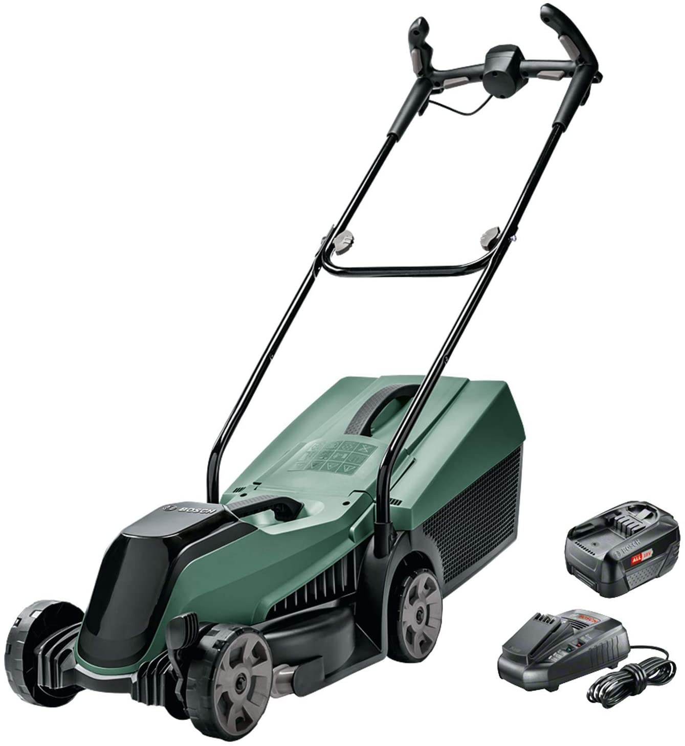 Bild zu Akku-Rasenmäher Bosch CityMower 18 (18 Volt, Akku 4,0 Ah, Schnittbreite: 32 cm) für 186,49€ (Vergleich: 213,81€)