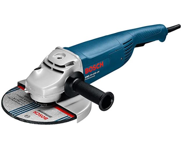 Bild zu Bosch Professional Winkelschleifer GWS 24-230 JH 230 mm (2400 W mit Anlaufstrombegrenzung, Wiederanlaufschutz) für 107,66€ (VG: 128,97€)