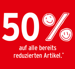 Bild zu Ernsting´s Family: 50% Extra Rabatt auf bereits reduzierte Artikel