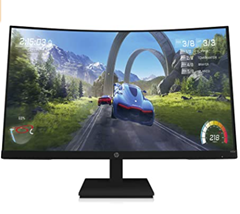 Bild zu HP X32c Curved Gaming-Monitor 80cm (31.5″ ) (Full HD, VA, 1ms, HDMI, DisplayPort, AMD FreeSync) [Energieklasse F] für 198,74€ (VG: 278,90€)