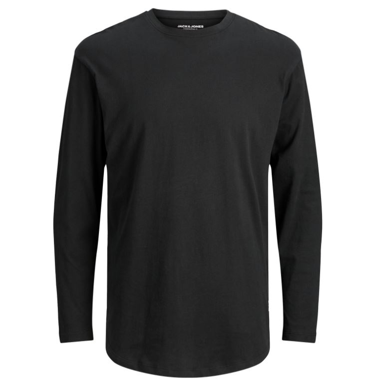 Bild zu JACK & JONES Male Longsleeve Bio-Baumwolle Schwarz (Gr.: S, L – XXL) für 9,09€ (VG: 15,48€)