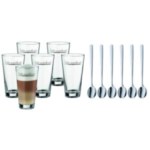 latte macchiato gläser set mit löffeln