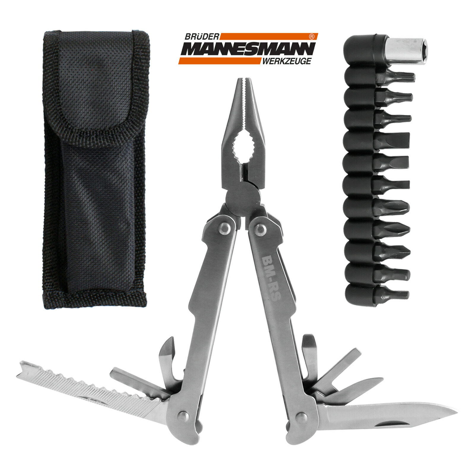 Bild zu 22-in-1 Multitool Brüder Mannesmann M10262 für 9,99€ (Vergleich: 11,99€)