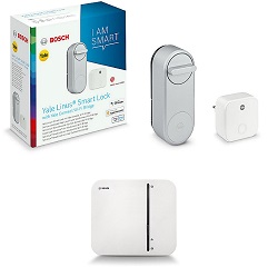 Bild zu Bosch Smart Home Starter Set Haustür mit Bosch Smart Lock, Bridge und Controller für 199€ (Vergleich: 259,07€)