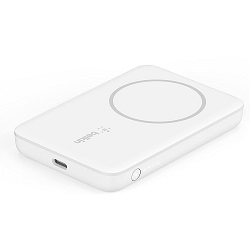 Bild zu 10.000 mAh magnetische drahtlose Powerbank Belkin Boost mit MagSafe für iPhone Modelle für 37,49€ (Vergleich: 52,78€)