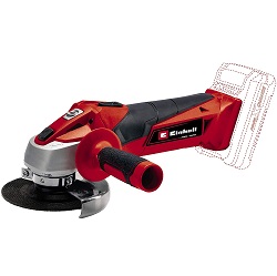 Bild zu 18V Akku-Winkelschleifer Einhell TC-AG 18/115 Li Solo Power X-Change für 35,99€ (Vergleich: 44,99€)